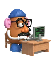 Persona trabajando en su negocio